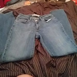 Mid rise skinny jeans